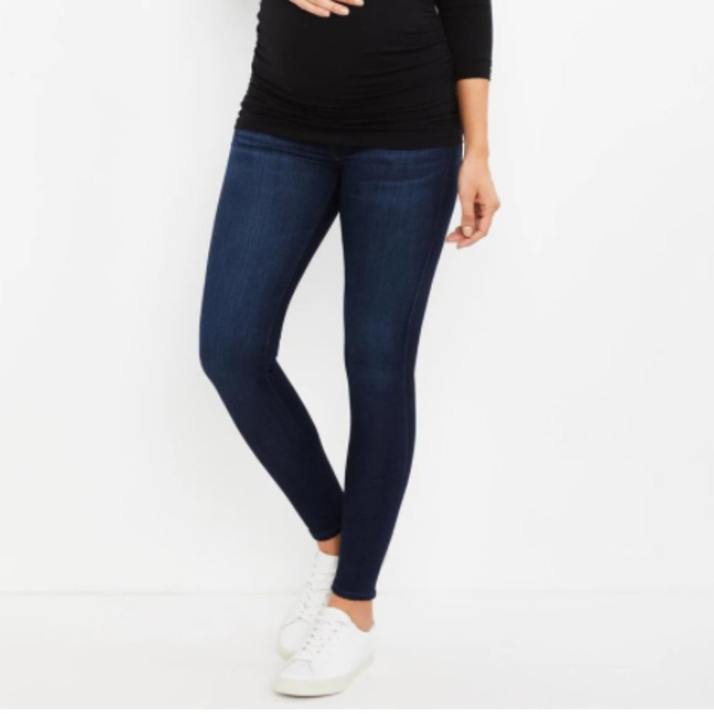Ag Jeans Secret Fit Belly Sustainable Legging Ankle Maternity Jeans size 27R
